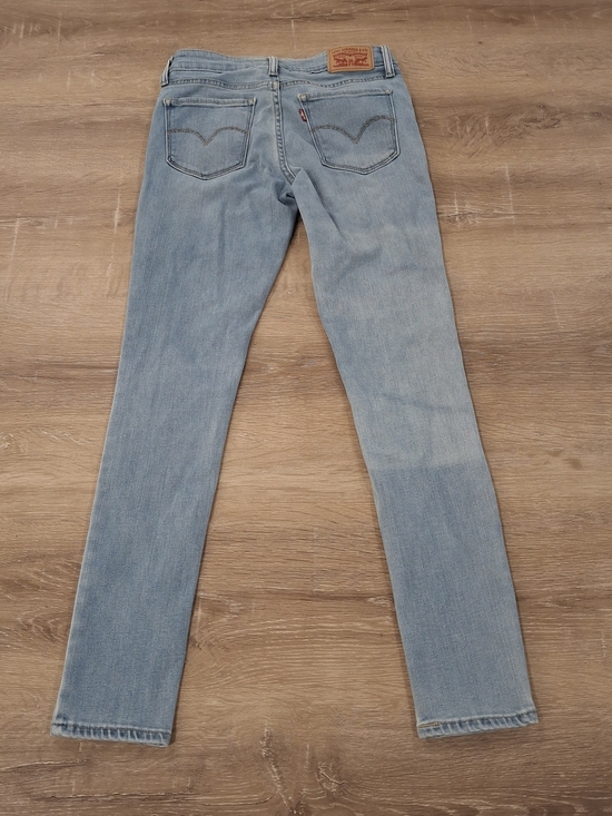 Levi's Denim - Levi's 711 Skinny Jeans Women's W25 L28 Light Wash Blue Denim